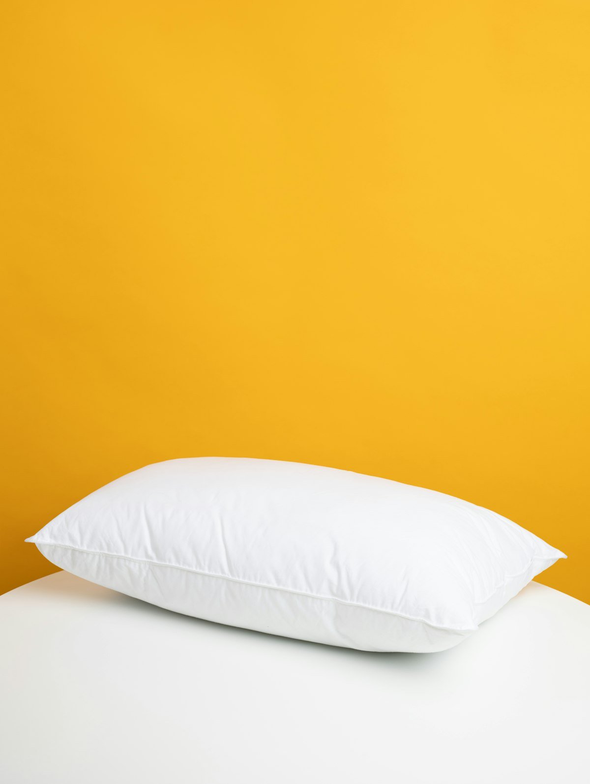 Stack of soft pillows for mattress pairing